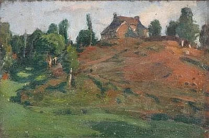 Casa in cima alla collina